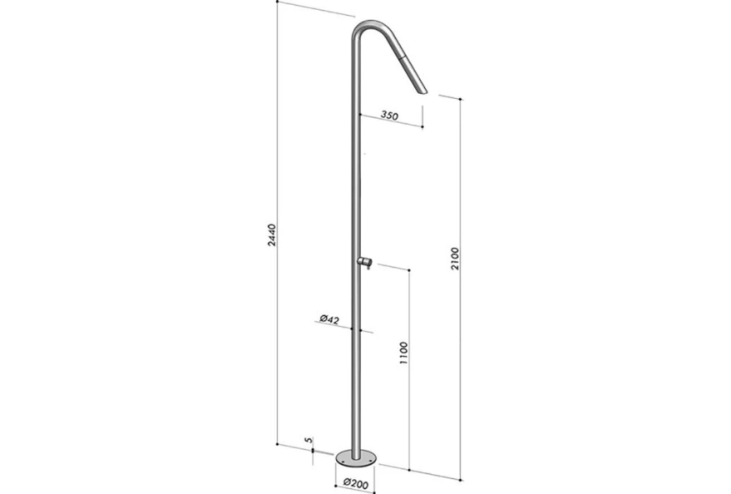 Fontealta Buitendouche Genoa Geborsteld 5 Fontealta Buitendouche Genoa Geborsteld - Afbeelding 3