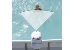 Splash-X Aqua Jet 50 Jetstream -Intex Zwembaden Winkel aqua jet 50 jetstream in gebruik illustratie