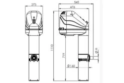 Splash-X Aqua Jet 50 Jetstream -Intex Zwembaden Winkel aqua jet 50 jetstream tekening