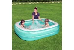 Bestway Opblaasbaar Zwembad | 201 X 150 X 51 Cm 13 Bestway Opblaasbaar Zwembad | 201 X 150 X 51 Cm -Intex Zwembaden Winkel bestway familiebad rechthoek mensen