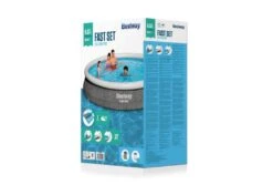 Bestway Fast Set Rotan Zwembad | Ø 457 X 84 Cm -Intex Zwembaden Winkel bestway fast set rotan doos 1 3