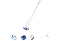Bestway Flowclear Schoonmaakset Deluxe -Intex Zwembaden Winkel bestway flowclear schoonmaakset deluxe borstel met steel en onderdelen