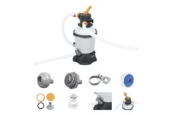 Bestway Flowclear Zandfilter 3,0 M³/u -Intex Zwembaden Winkel bestway flowclear zandfilter 3 0 m u onderdelen