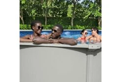 Bestway Hydrium Metalen Zwembad | 610 X 360 X 120 Cm -Intex Zwembaden Winkel bestway hydrium 610 x 360 x 120 10