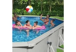 Bestway Hydrium Metalen Zwembad | 610 X 360 X 120 Cm -Intex Zwembaden Winkel bestway hydrium 610 x 360 x 120 5