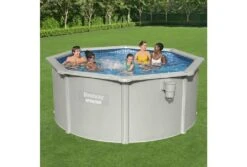 Bestway Hydrium Metalen Zwembad | Ø 300 X 120 Cm -Intex Zwembaden Winkel bestway hydrium zwembad 300 7 4
