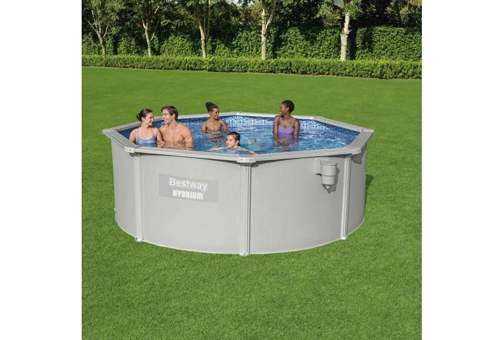 Bestway Hydrium Metalen Zwembad | Ø 360 X 120 Cm 10 Bestway Hydrium Metalen Zwembad | Ø 360 X 120 Cm - Afbeelding 8