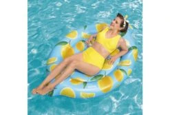 Bestway Luchtbed Scentsational Lemon 12 Bestway Luchtbed Scentsational Lemon -Intex Zwembaden Winkel bestway luchtbed scentsational lemon in het water