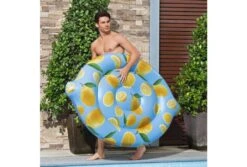 Bestway Luchtbed Scentsational Lemon 13 Bestway Luchtbed Scentsational Lemon -Intex Zwembaden Winkel bestway luchtbed scentsational lemon zijaanzicht