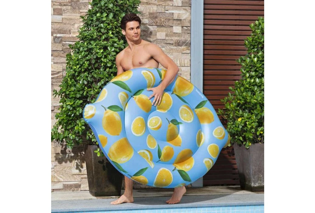 Bestway Luchtbed Scentsational Lemon 8 Bestway Luchtbed Scentsational Lemon - Afbeelding 6