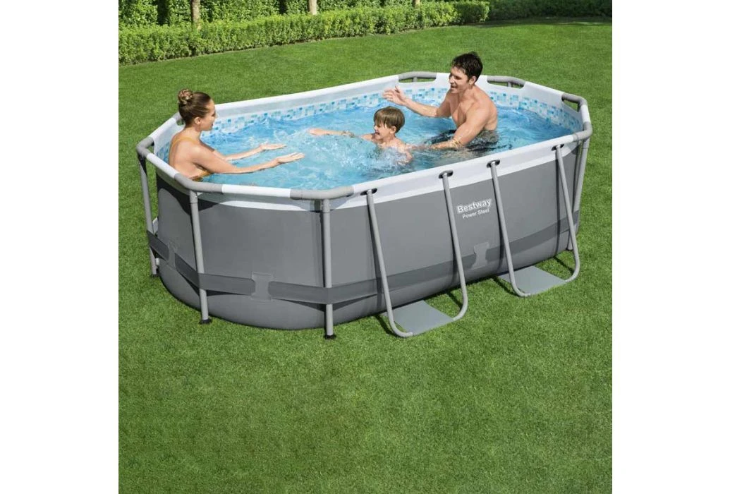 Bestway Power Steel Zwembad | 305 X 200 X 84 Cm 4 Bestway Power Steel Zwembad | 305 X 200 X 84 Cm - Afbeelding 2