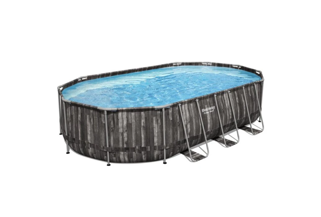 Bestway Power Steel Wood Zwembad | 610 X 366 X 122 Cm 3 Bestway Power Steel Wood Zwembad | 610 X 366 X 122 Cm