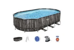 Bestway Power Steel Wood Zwembad | 610 X 366 X 122 Cm 14 Bestway Power Steel Wood Zwembad | 610 X 366 X 122 Cm -Intex Zwembaden Winkel bestway power steel hout zwembad 610 x 366 x 122 cm 4