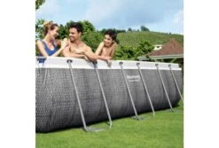 Bestway Power Steel Rotan Zwembad | 404 X 201 X 100 Cm -Intex Zwembaden Winkel bestway power steel rotan 404 201 100 mensen 2