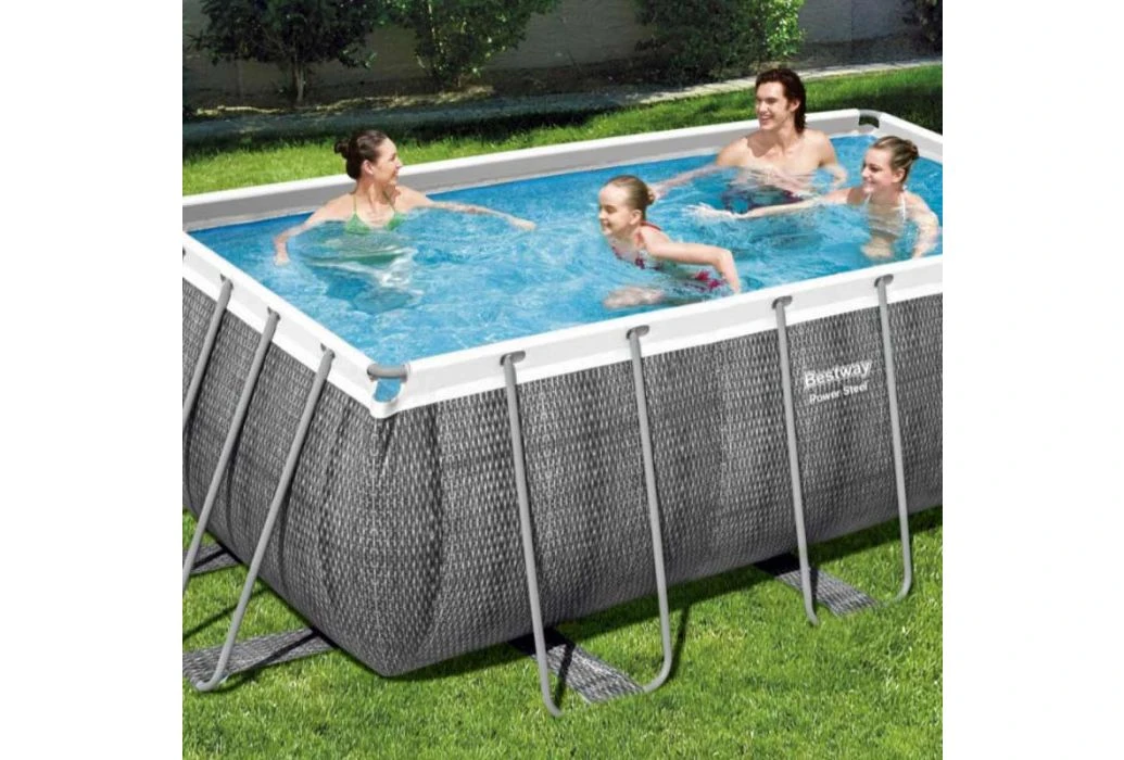 Bestway Power Steel Rotan Zwembad | 412 X 201 X 122 Cm 5 Bestway Power Steel Rotan Zwembad | 412 X 201 X 122 Cm - Afbeelding 3