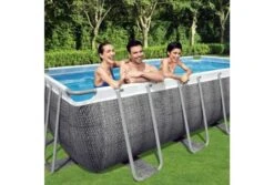 Bestway Power Steel Rotan Zwembad | 488 X 244 X 122 Cm 12 Bestway Power Steel Rotan Zwembad | 488 X 244 X 122 Cm -Intex Zwembaden Winkel bestway power steel rotan 488 244 122 mensen 2