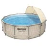 Bestway Power Steel Rotan Zwembad | Ø 396 X 107 Cm