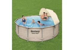 Bestway Power Steel Rotan Zwembad | Ø 396 X 107 Cm 11 Bestway Power Steel Rotan Zwembad | Ø 396 X 107 Cm -Intex Zwembaden Winkel bestway power steel rotan zwembad 396 x 107 cm 2