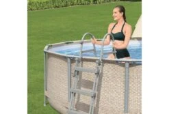 Bestway Power Steel Rotan Zwembad | Ø 396 X 107 Cm 12 Bestway Power Steel Rotan Zwembad | Ø 396 X 107 Cm -Intex Zwembaden Winkel bestway power steel rotan zwembad 396 x 107 cm 4