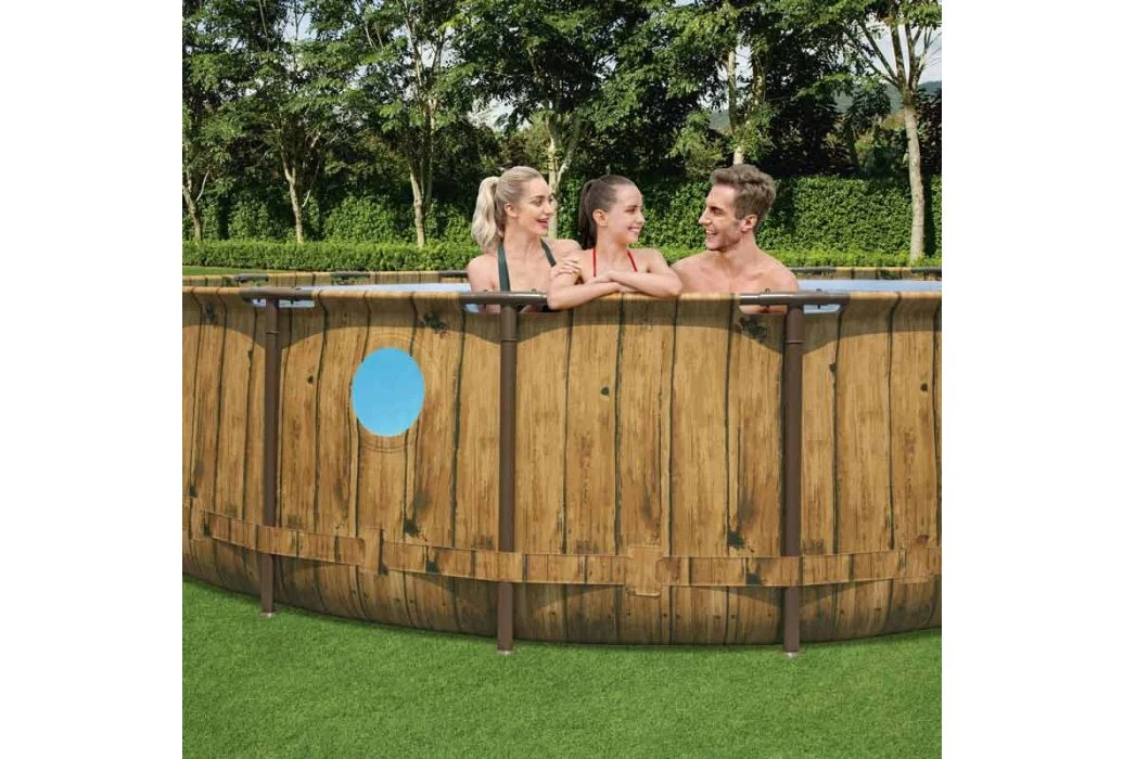 Bestway Power Steel Swim Vista Zwembad | Ø 488 X 122 Cm 6 Bestway Power Steel Swim Vista Zwembad | Ø 488 X 122 Cm - Afbeelding 4