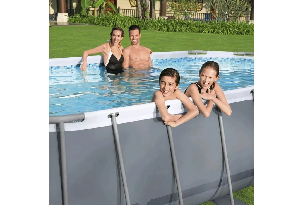 Bestway Power Steel Zwembad | 427 X 250 X 100 Cm 4 Bestway Power Steel Zwembad | 427 X 250 X 100 Cm - Afbeelding 2