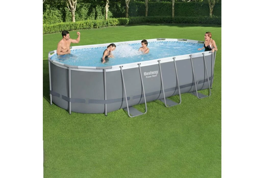 Bestway Power Steel Zwembad | 549 X 274 X 122 Cm 5 Bestway Power Steel Zwembad | 549 X 274 X 122 Cm - Afbeelding 3