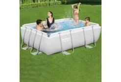 Bestway Power Steel Zwembad | 282 X 196 X 84 Cm 7 Bestway Power Steel Zwembad | 282 X 196 X 84 Cm -Intex Zwembaden Winkel bestway power steel zwembad familie