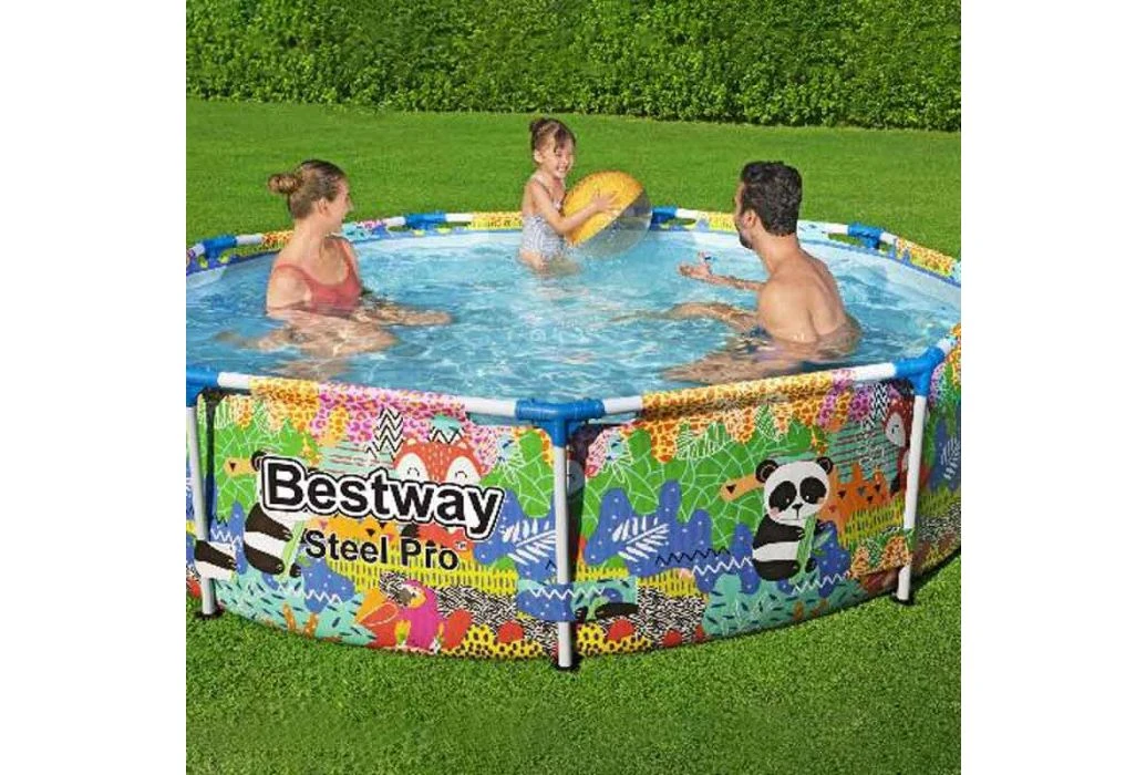 Bestway Steel Pro Dieren Zwembad | Ø 274 Cm X 66 Cm 5 Bestway Steel Pro Dieren Zwembad | Ø 274 Cm X 66 Cm - Afbeelding 3