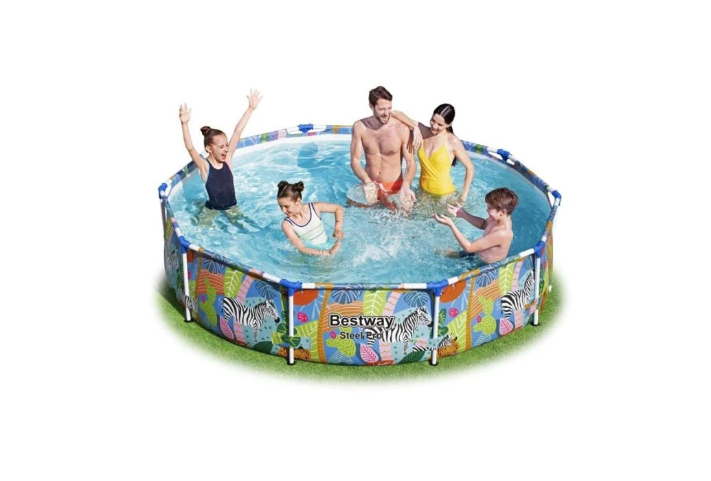 Bestway Steel Pro Jungle Zwembad | Ø 305 X 66 Cm 4 Bestway Steel Pro Jungle Zwembad | Ø 305 X 66 Cm - Afbeelding 2