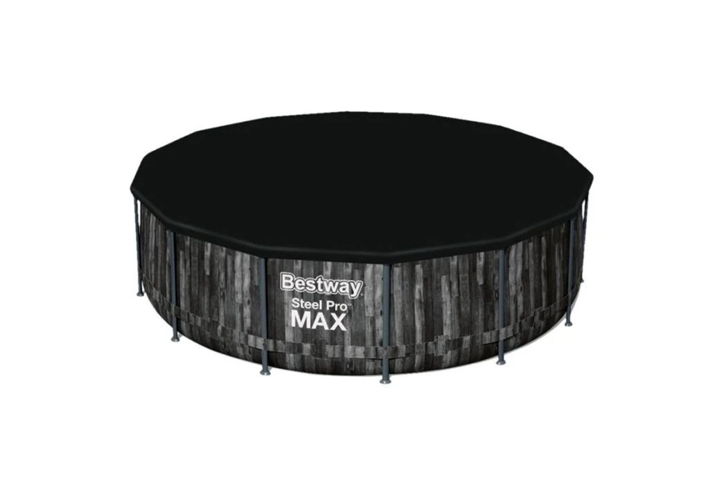 Bestway Steel Pro Max Wood Zwembad | Ø 427 X 107 Cm 4 Bestway Steel Pro Max Wood Zwembad | Ø 427 X 107 Cm - Afbeelding 2