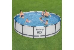 Bestway Steel Pro Max Zwembad | Ø 457 X 107 Cm -Intex Zwembaden Winkel bestway steel pro max zwembad 457 x 107 cm in gebruik