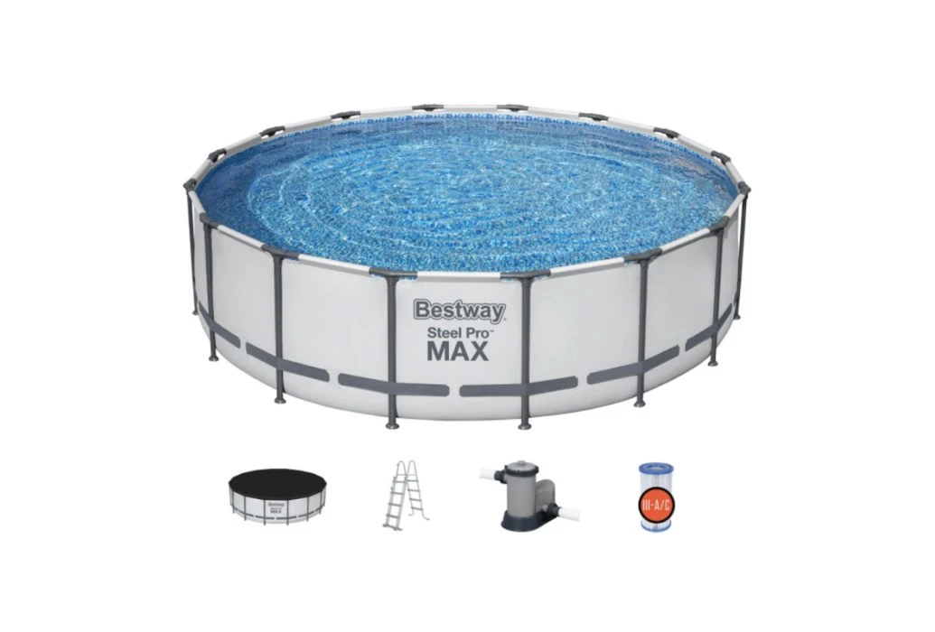 Bestway Steel Pro Max Zwembad | Ø 488 X 122 Cm 4 Bestway Steel Pro Max Zwembad | Ø 488 X 122 Cm - Afbeelding 2