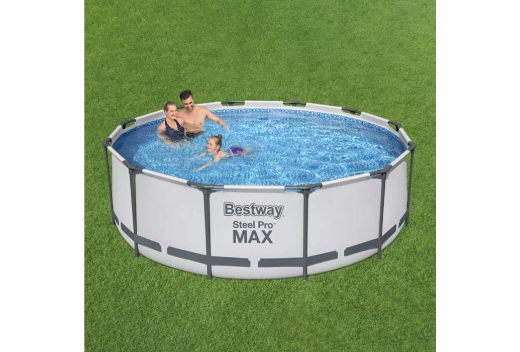 Bestway Steel Pro Max Zwembad| Ø 366 X 100 Cm 4 Bestway Steel Pro Max Zwembad| Ø 366 X 100 Cm - Afbeelding 2
