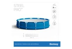 Bestway Steel Pro Zwembad | Ø 366 X 76 Cm 9 Bestway Steel Pro Zwembad | Ø 366 X 76 Cm -Intex Zwembaden Winkel bestway steel pro zwembad 366 x 76 cm opzetten