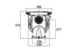 DAB Zwembadpomp E-Swim 150 M -Intex Zwembaden Winkel dab e swim energiezuinige zwembadpomp afmetingen