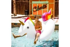 Swim Essentials Eenhoorn Ride-on Luchtbed -Intex Zwembaden Winkel eenhoorn ride on luchtbed2