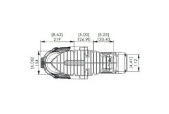 Emaux Variabele Zwembadpomp | SPV150 -Intex Zwembaden Winkel emaux spv150 afmetingen 2