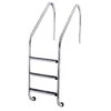 Zwembadtrap RVS Standaard, 3 Treden | AISI 304 -Intex Zwembaden Winkel flexinox zwembadtrap 3 treden