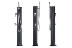 Formidra Buitendouche Jolly Go | Antraciet -Intex Zwembaden Winkel formidra buitendouche jolly go antraciet zijaanzichten