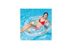 Intex Opblaasbare Gouden Glitter Zwemband -Intex Zwembaden Winkel glitter zwemband in gebruik