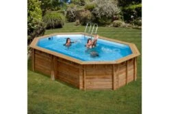 GRE Gré Houten Zwembad Normandië | 535 X 335 X 117 Cm 13 GRE Gré Houten Zwembad Normandië | 535 X 335 X 117 Cm -Intex Zwembaden Winkel gr houten zwembad normandi 551 x 351 x 119 cm 2