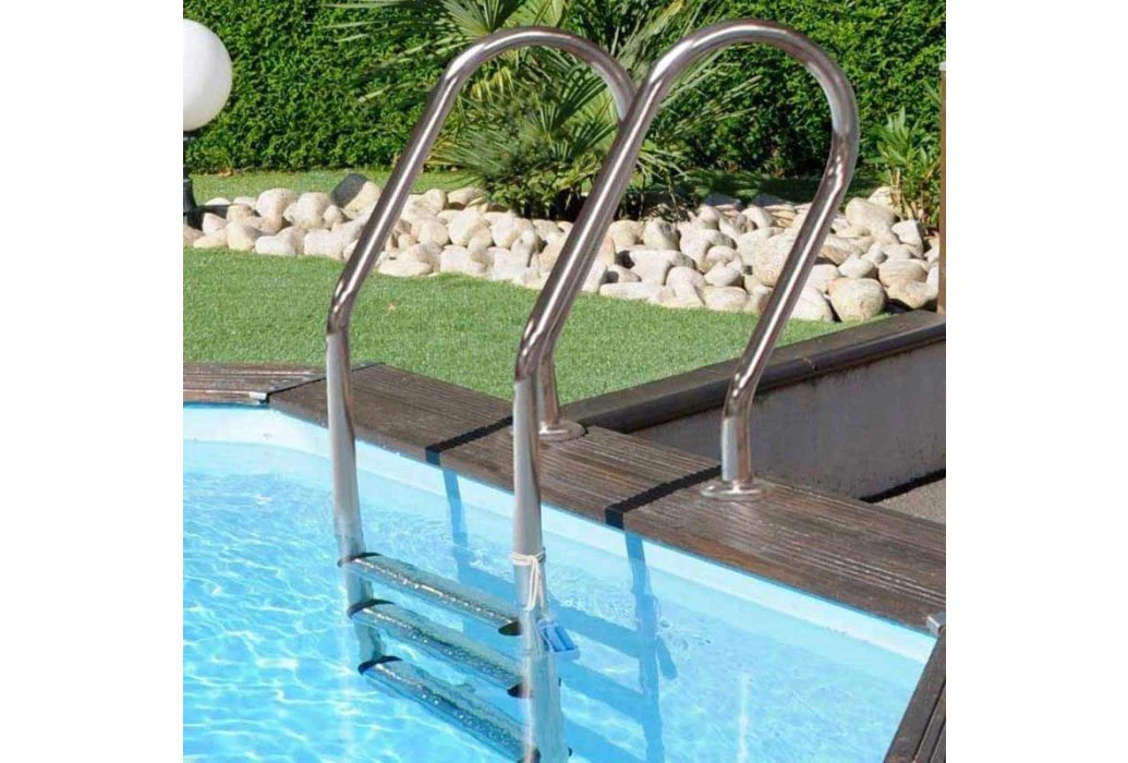 GRE Gré Houten Zwembad Normandië | Ø 400 X 119 Cm 5 GRE Gré Houten Zwembad Normandië | Ø 400 X 119 Cm - Afbeelding 3