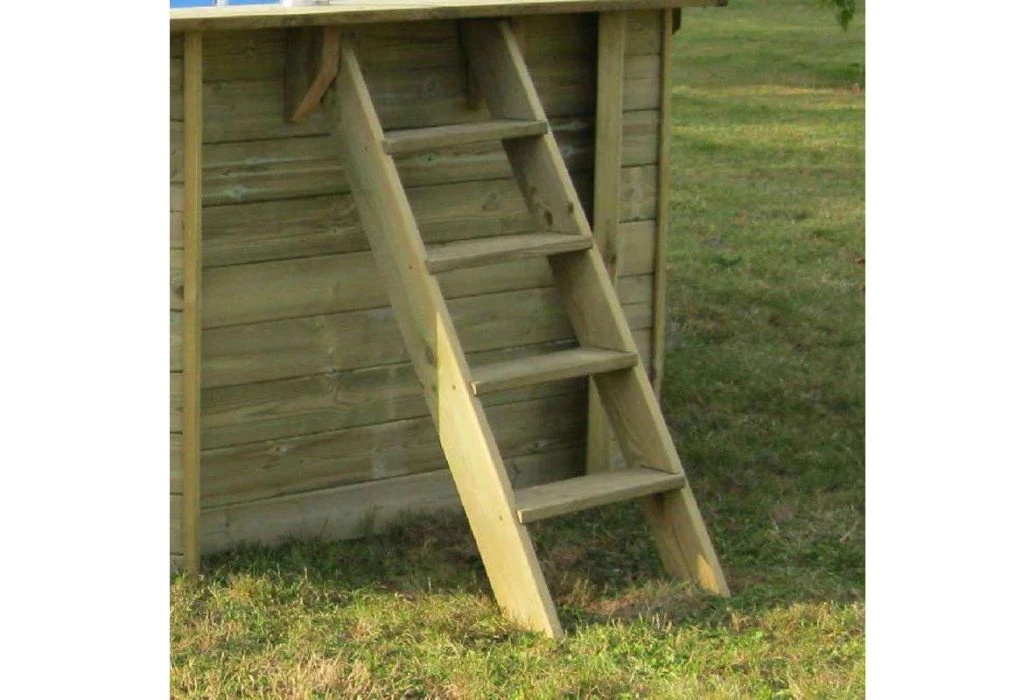 GRE Gré Houten Zwembad Normandië | Ø 400 X 119 Cm 7 GRE Gré Houten Zwembad Normandië | Ø 400 X 119 Cm - Afbeelding 5