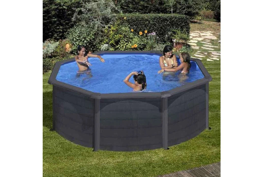 GRE Gré Stalenwand Zwembad Kea | 350 X 120 Cm 4 GRE Gré Stalenwand Zwembad Kea | 350 X 120 Cm - Afbeelding 2