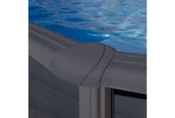 GRE Gré Stalenwand Zwembad Rond Kea | Ø 460 X 120 Cm -Intex Zwembaden Winkel gre kea rand detail