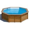 GRE Gré Houten Zwembad Normandië | Ø 500 X 127 Cm -Intex Zwembaden Winkel gre normandie 500