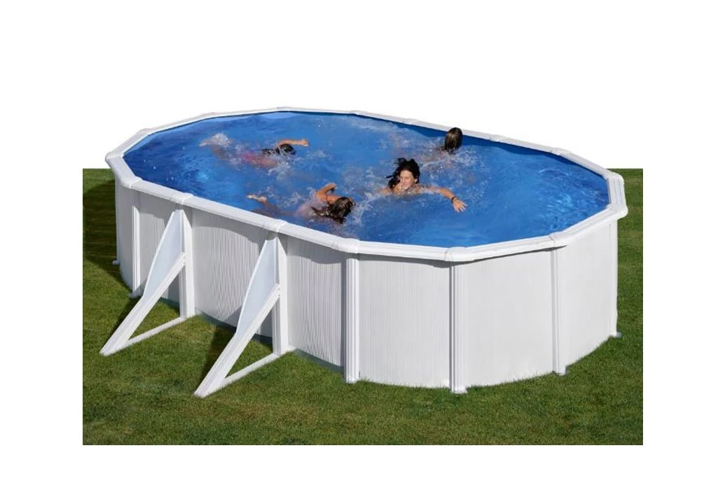 GRE Gré Stalenwand Zwembad Fidji | 610 X 375 X 120cm 4 GRE Gré Stalenwand Zwembad Fidji | 610 X 375 X 120cm - Afbeelding 2