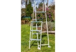 GRE Gré Stalenwand Zwembad Fidji | 610 X 375 X 120cm 16 GRE Gré Stalenwand Zwembad Fidji | 610 X 375 X 120cm -Intex Zwembaden Winkel gre stalenwand zwembad fidji 610 x 375 x 120cm zwembadtrap buiten