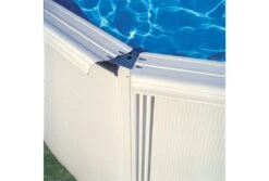 GRE Gré Stalenwand Zwembad Fidji | Ø460 X 120cm -Intex Zwembaden Winkel gre stalenwand zwembad fidji 460 x 120cm bovenkant