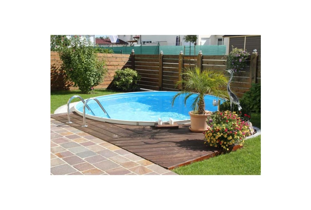 Happy Pool Metalen Zwembad | Ø 350cm X 120cm 5 Happy Pool Metalen Zwembad | Ø 350cm X 120cm - Afbeelding 3